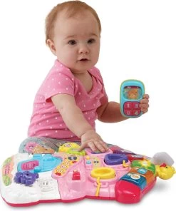 VTech 2 In 1 Baby Walker - Educatief Babyspeelgoed - Roze - 9 Tot 36 Maanden -Babyspeelgoed Winkel 1003x1200