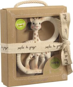 Sophie De Giraf - So Pure - Bijtring - Soft - 100% Natuurlijk Rubber -Babyspeelgoed Winkel 1007x1200