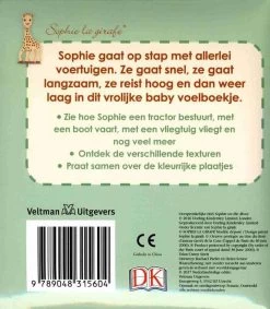 Sophie De Giraf Voelboekje: Sophie Gaat Op Stap -Babyspeelgoed Winkel 1047x1200