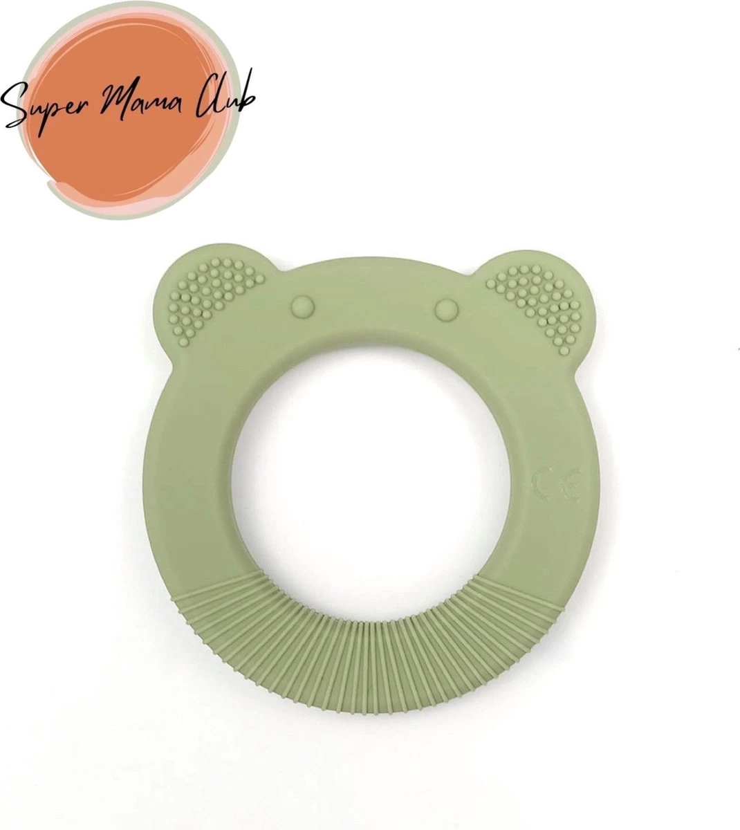 Super Mama Club® Bijtring Baby Siliconen Matchagreen – Koelbijtring Koelkast – Bijtketting – Bijtringen – Baby – Verschillende Varianten Verkrijgbaar - BPA Vrij 2 Super Mama Club® Bijtring Baby Siliconen Matchagreen – Koelbijtring Koelkast – Bijtketting – Bijtringen – Baby – Verschillende Varianten Verkrijgbaar - BPA Vrij - Afbeelding 2