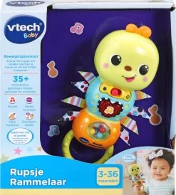 VTech Baby Rupsje Rammelaar - Educatief Babyspeelgoed - 3 Tot 36 Maanden -Babyspeelgoed Winkel 1082x1200