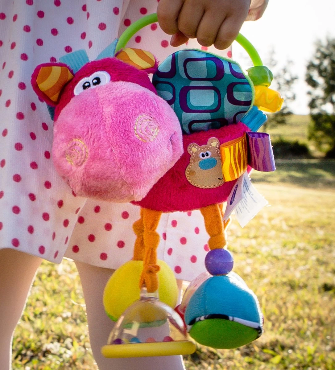 Playgro Clip Clop Rammelaar - Roze - Activiteitenspeeltje - Kraamkado 16 Playgro Clip Clop Rammelaar - Roze - Activiteitenspeeltje - Kraamkado - Afbeelding 16