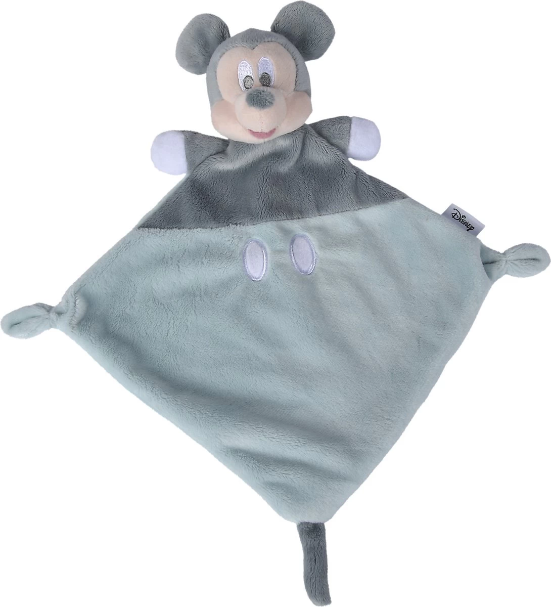 SIMBA Disney - Mickey Mouse - Tonal - Recycled - Duurzaam Speelgoed - 30 Cm - Alle Leeftijden - Knuffeldoek 2 SIMBA Disney - Mickey Mouse - Tonal - Recycled - Duurzaam Speelgoed - 30 Cm - Alle Leeftijden - Knuffeldoek - Afbeelding 2