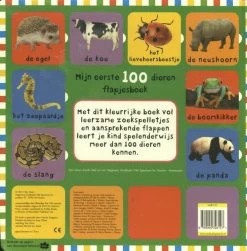 Mijn Eerste 100 - Mijn Eerste 100 Dieren Flapjesboek -Babyspeelgoed Winkel 1182x1200 1