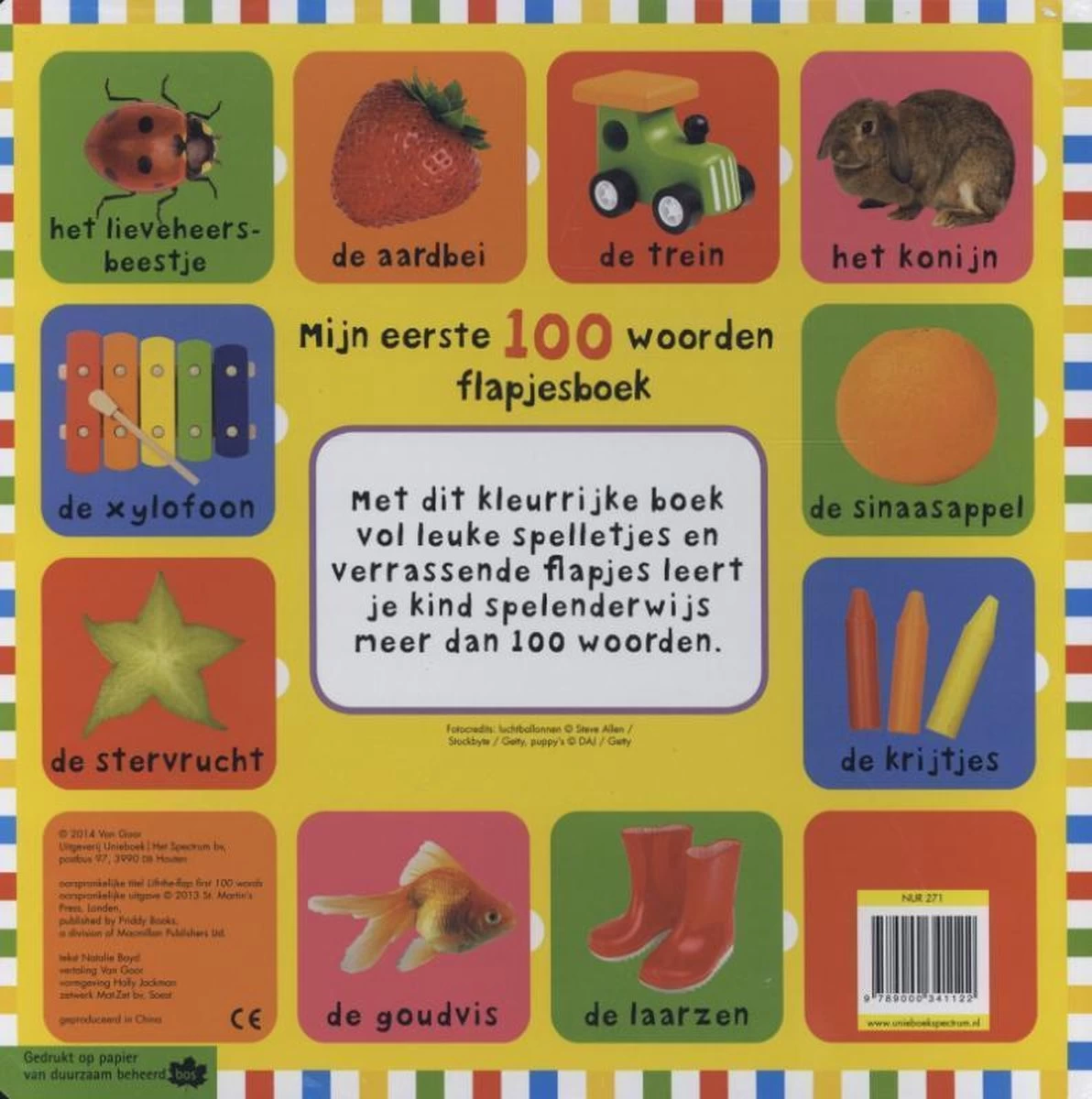 Mijn Eerste 100 - Mijn Eerste 100 Woorden Flapjesboek 3 Mijn Eerste 100 - Mijn Eerste 100 Woorden Flapjesboek - Afbeelding 3