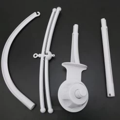 Merkloos Mobiel Met Rammelaar Baby - Wieg Houder Arm Beugel Set - Carrousel - 360 Graden Roterende Wieg Klem -Babyspeelgoed Winkel 1197x1200 9