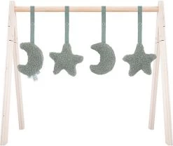 Jollein Babygym Speeltjes - Moon - Nougat - 4 Stuks