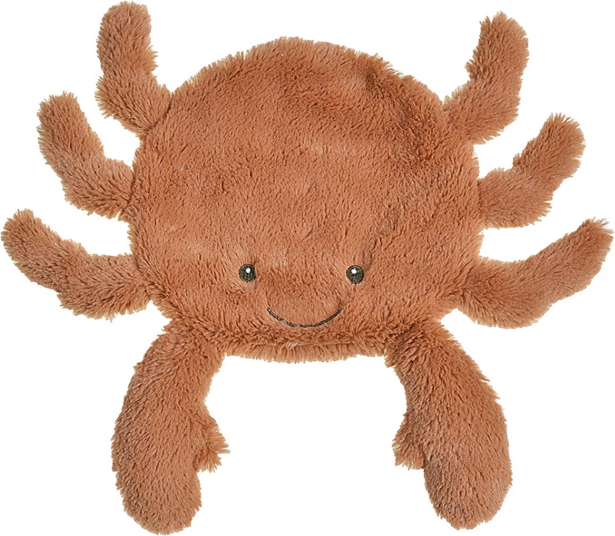 Happy Horse Krab Chris Knuffeldoekje - Roestbruin - Baby Cadeau 2 Happy Horse Krab Chris Knuffeldoekje - Roestbruin - Baby Cadeau - Afbeelding 2