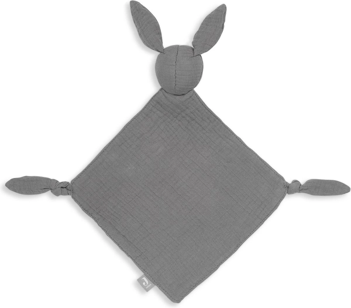 Jollein Speendoekje Bunny Ears - Storm Grey 6 Jollein Speendoekje Bunny Ears - Storm Grey - Afbeelding 6