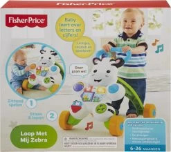 Fisher Price Fisher-Price Loop Met Mij Zebra - Looptrainer -Babyspeelgoed Winkel 1200x1068