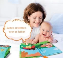 Tumama® Knisperboekje Baby Eerste Jaar “Dieren Vleugels“ Voelboekje - Sinterklaas Kerst Cadeau - Educatief Voel Knisper Boek Speelgoed -Babyspeelgoed Winkel 1200x1096