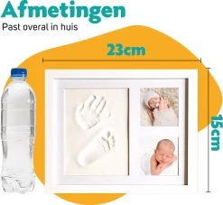 Baby Fotolijst - Gipsafdruk Baby - Klei Afdruk Baby Voet En Hand - Kraamcadeau Jongen Of Meisje - Babyshower - Kraampakket/Geboorte Cadeau -Babyspeelgoed Winkel 1200x1102