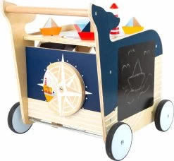 Baby Walvis Loopwagen - Houten Speelgoed Vanaf 1 Jaar -Babyspeelgoed Winkel 1200x1110