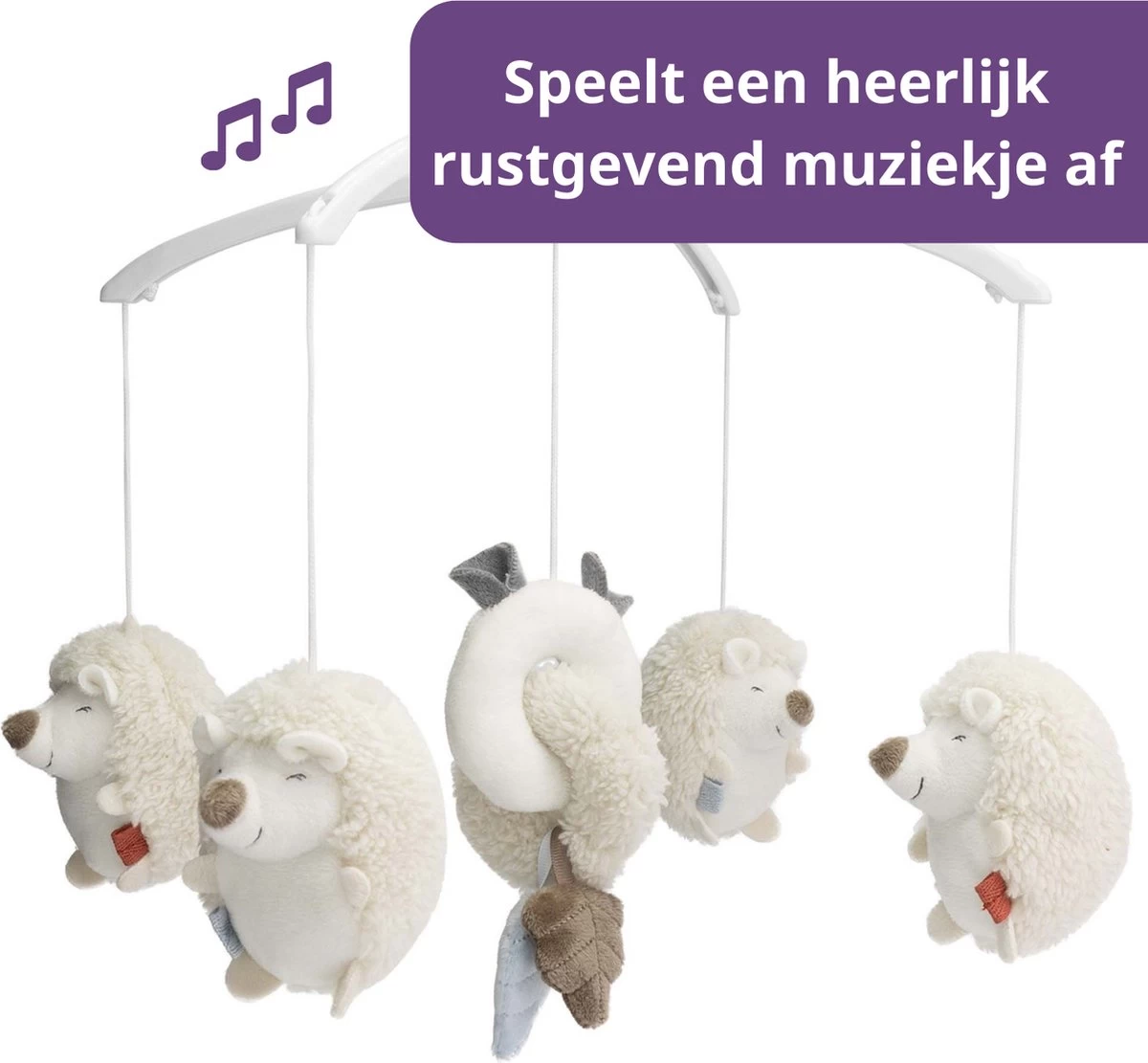 Prénatal Muziekmobiel - Forest Friend - Baby Box Accessoires - Boxmobiel - Bruin 5 Prénatal Muziekmobiel - Forest Friend - Baby Box Accessoires - Boxmobiel - Bruin - Afbeelding 5