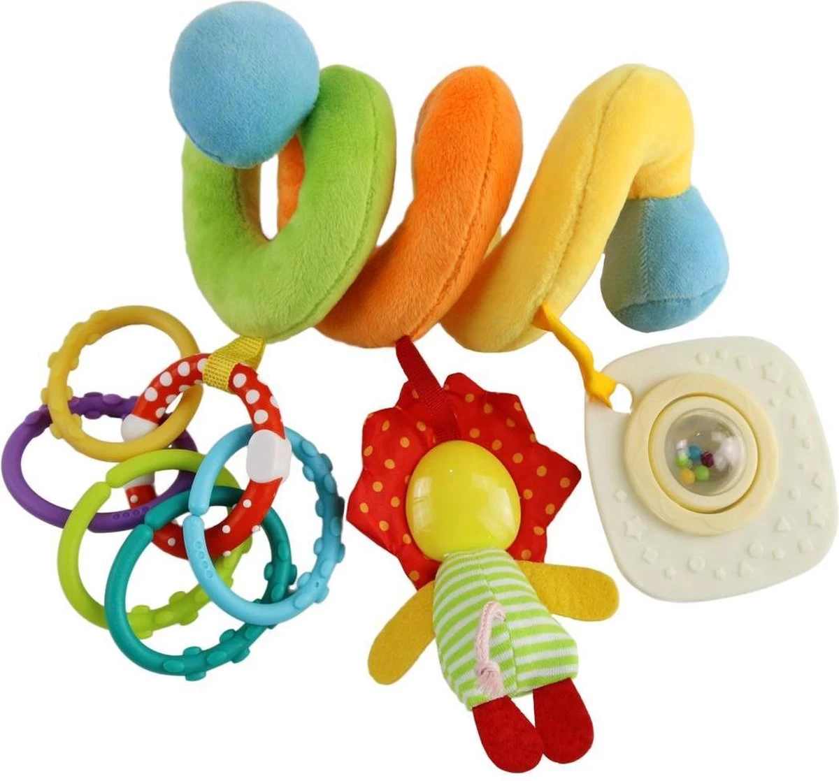 Baby Spiraal - Spiraal Speelgoed - Baby Speelgoed - Boxspiraal 5 Baby Spiraal - Spiraal Speelgoed - Baby Speelgoed - Boxspiraal - Afbeelding 5