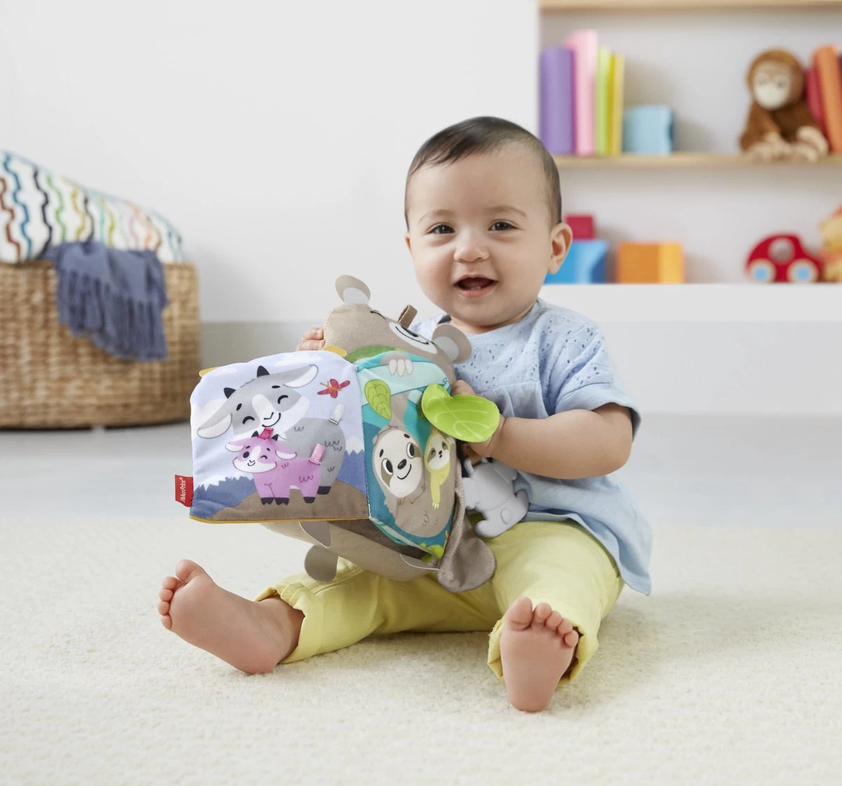 Fisher Price Fisher-Price Knuffelbaar Activiteiten Boekje Baby - Baby Speelgoed 10 Fisher Price Fisher-Price Knuffelbaar Activiteiten Boekje Baby - Baby Speelgoed - Afbeelding 10