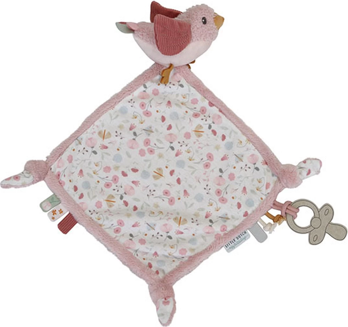 Knuffeldoekje Flowers & Butterflies - Little Dutch 1 Knuffeldoekje Flowers & Butterflies - Little Dutch