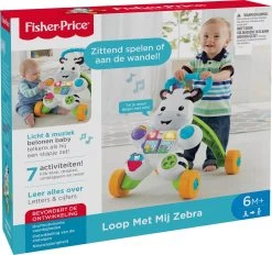 Fisher Price Fisher-Price Loop Met Mij Zebra - Looptrainer -Babyspeelgoed Winkel 1200x1126