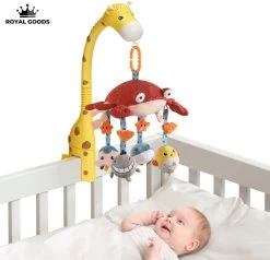 RG® 3-in-1 Muziekmobiel - Boxmobiel - Muziekmobiel Baby - Mobiel Baby - Projector Baby - Projector Sterrenhemel