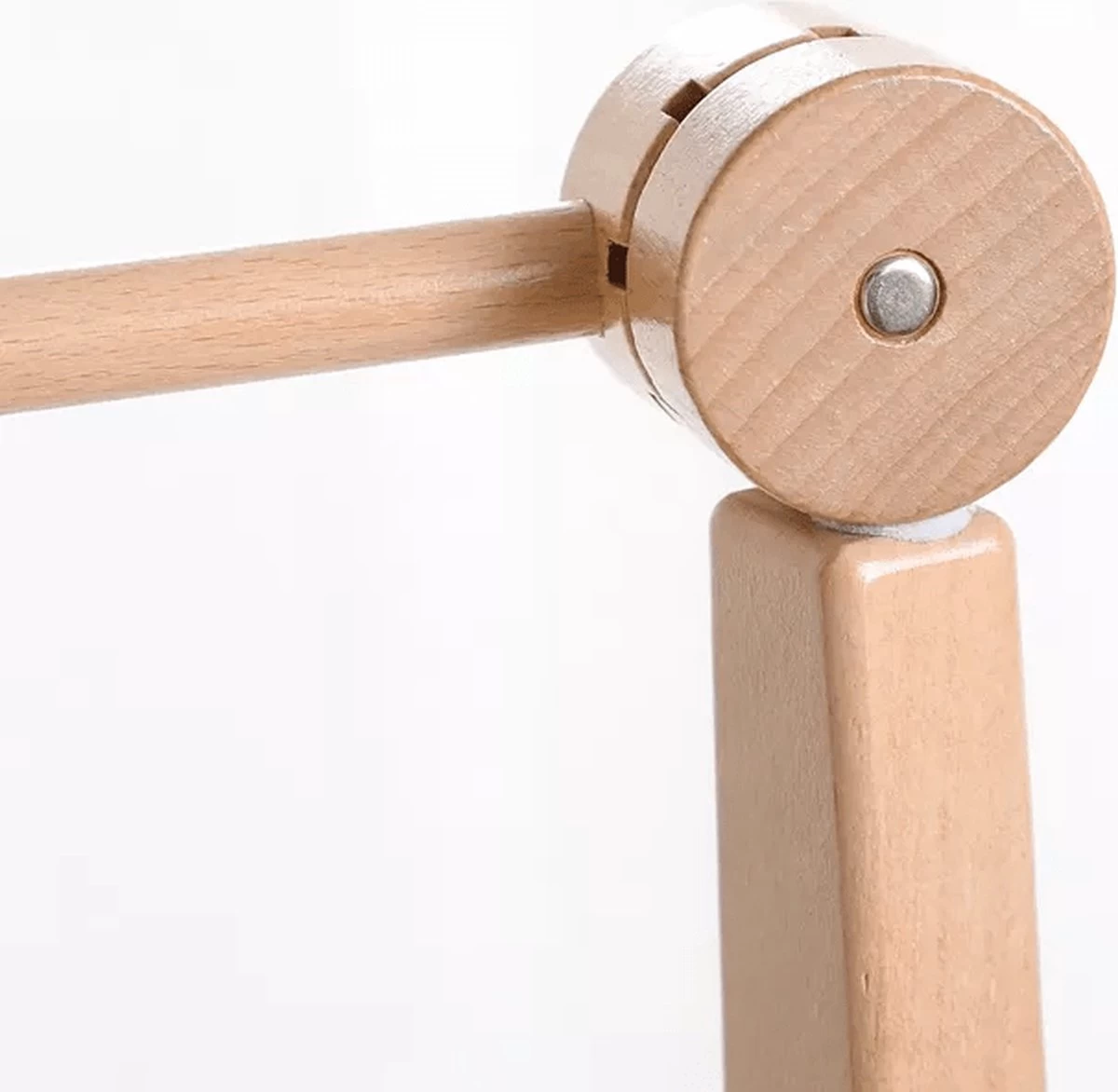 Baby Mobiel Sterren + Luxe 360° Verstelbaar Houten Mobiel Houder - Boxmobiel – Babyshower Cadeau Baby Mobiel – Wieg Mobiel – Kraamcadeau 3 Baby Mobiel Sterren + Luxe 360° Verstelbaar Houten Mobiel Houder - Boxmobiel – Babyshower Cadeau Baby Mobiel – Wieg Mobiel – Kraamcadeau - Afbeelding 3