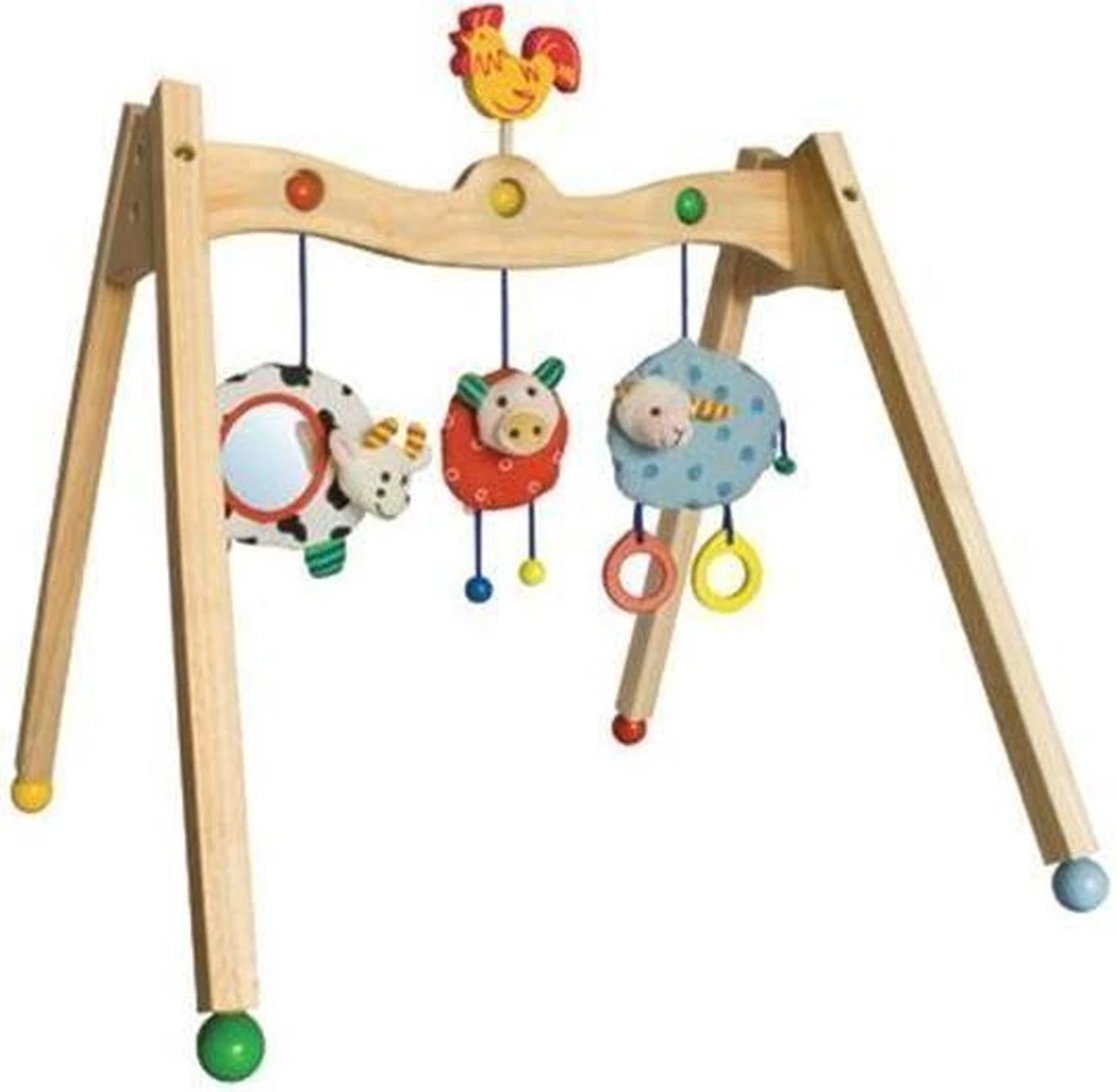 Primi Passi Houten Babygym Dieren 1 Primi Passi Houten Babygym Dieren