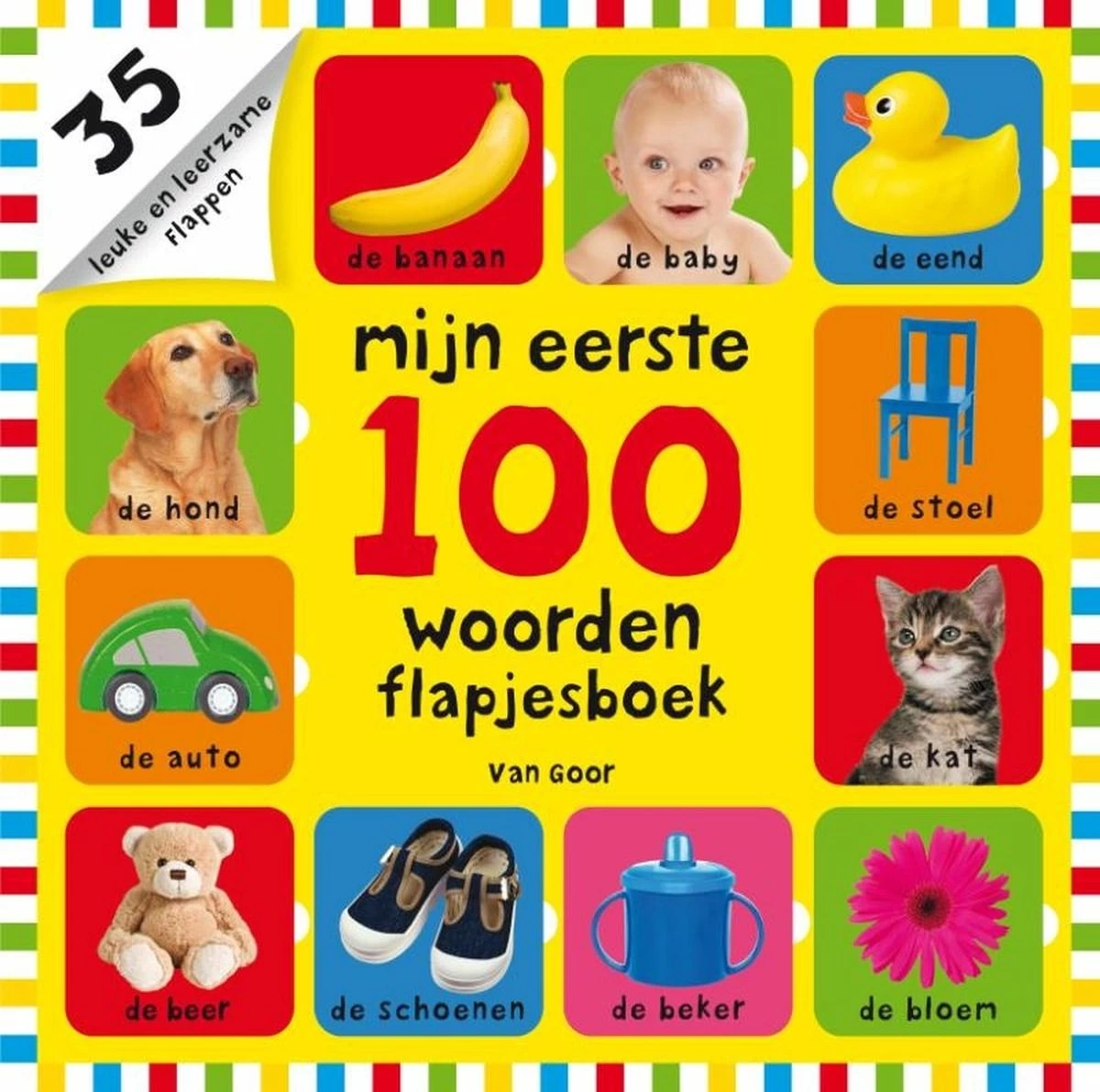 Mijn Eerste 100 - Mijn Eerste 100 Woorden Flapjesboek 2 Mijn Eerste 100 - Mijn Eerste 100 Woorden Flapjesboek - Afbeelding 2