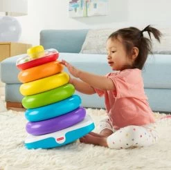 Fisher Price Fisher-Price Stapelringen - Grote Kleurenringpiramide -Babyspeelgoed Winkel 1200x1197 1