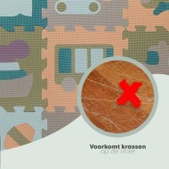 Free2Play By FreeON Speelkleed - Speelmat - Foam Puzzelmat - Voertuigen -Babyspeelgoed Winkel 1200x1200 164