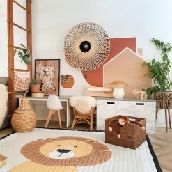 Love By Lily - Groot Speelkleed - Mr. Chairman Lion - 200x150cm -Babyspeelgoed Winkel 1200x1200 179