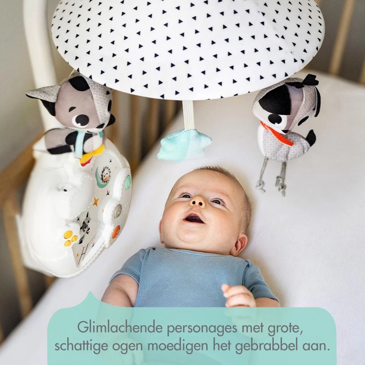 Tiny Love Magical Night 3-in-1 Muziekmobiel Met Projector - Magical Tales - Zwart/Wit 10 Tiny Love Magical Night 3-in-1 Muziekmobiel Met Projector - Magical Tales - Zwart/Wit - Afbeelding 10