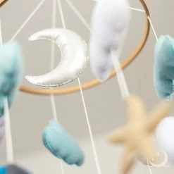 Wavy Dreams - Boxmobiel - Dieren Mobiel Babykamer - Mobiel Baby - Kraamcadeau - Baby Cadeau Jongen - Baby Mobiel - Blue Waves -Babyspeelgoed Winkel 1200x1200 372