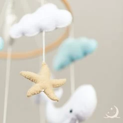 Wavy Dreams - Boxmobiel - Dieren Mobiel Babykamer - Mobiel Baby - Kraamcadeau - Baby Cadeau Jongen - Baby Mobiel - Blue Waves -Babyspeelgoed Winkel 1200x1200 377