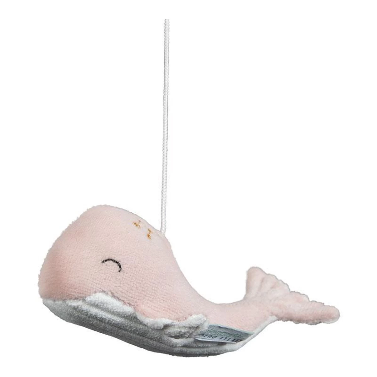 Little Dutch Houten Muziekmobiel - Wit/Roze - Ocean 3 Little Dutch Houten Muziekmobiel - Wit/Roze - Ocean - Afbeelding 3