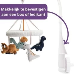 Prénatal Muziekmobiel - Dino Thema - Baby Box Accessoires – Boxmobiel - Blauw/Multikleur 10 Prénatal Muziekmobiel - Dino Thema - Baby Box Accessoires – Boxmobiel - Blauw/Multikleur -Babyspeelgoed Winkel 1200x1200 404
