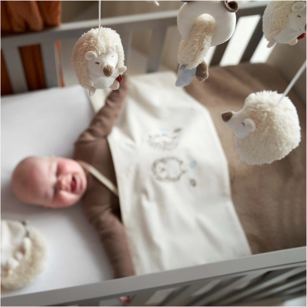 Prénatal Muziekmobiel - Forest Friend - Baby Box Accessoires - Boxmobiel - Bruin 3 Prénatal Muziekmobiel - Forest Friend - Baby Box Accessoires - Boxmobiel - Bruin - Afbeelding 3