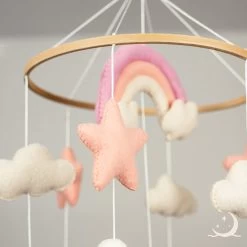 Wavy Dreams - Boxmobiel - Dieren Mobiel Babykamer - Mobiel Baby - Kraamcadeau - Baby Cadeau Meisje - Baby Mobiel - Pink Dolphin -Babyspeelgoed Winkel 1200x1200 513