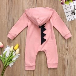 Budino Baby Pyjama Romper Onesie Dino Draak Dier - Roze - 3 Mnd -Babyspeelgoed Winkel 1200x1200 573