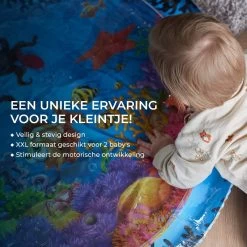 Pukla® XXL Waterspeelmat Voor Baby - Watermat - Speelmat - Kraamcadeau - Baby Geschenkset - Tummy Time -Babyspeelgoed Winkel 1200x1200 577