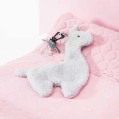 Jollein Speendoekje Lama - Grey -Babyspeelgoed Winkel 1200x1200 597