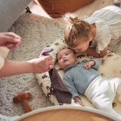 Jollein Speendoekje Bunny Ears - Chestnut -Babyspeelgoed Winkel 1200x1200 607