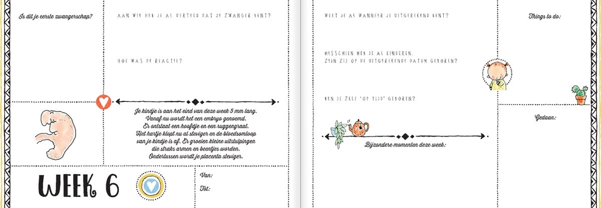 O'baby 9 Maanden Dagboek 12 O'baby 9 Maanden Dagboek - Afbeelding 12