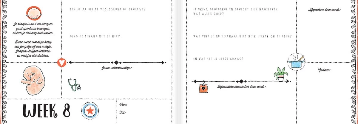 O'baby 9 Maanden Dagboek 13 O'baby 9 Maanden Dagboek - Afbeelding 13