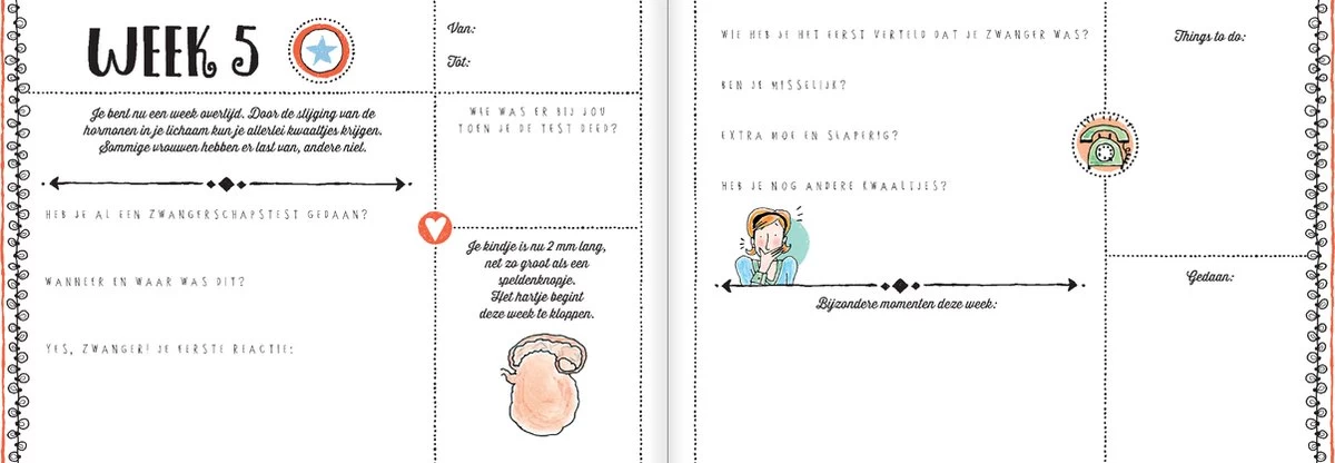 O'baby 9 Maanden Dagboek 14 O'baby 9 Maanden Dagboek - Afbeelding 14