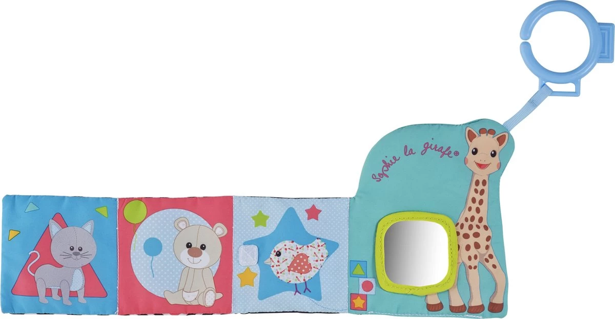 Sophie De Giraf - Buggyboekje - Vriendjes Ontdekboekje 2 Sophie De Giraf - Buggyboekje - Vriendjes Ontdekboekje - Afbeelding 2