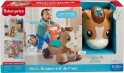 Fisher Price Fisher-Price Pony Loopvriendje - Looptrainer Baby - Bruin - Groen -Babyspeelgoed Winkel 1200x707