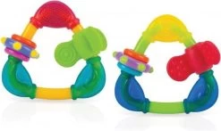 Nuby - Bijtspeelgoed - Bijtdriehoek - 3m+ -Babyspeelgoed Winkel 1200x712