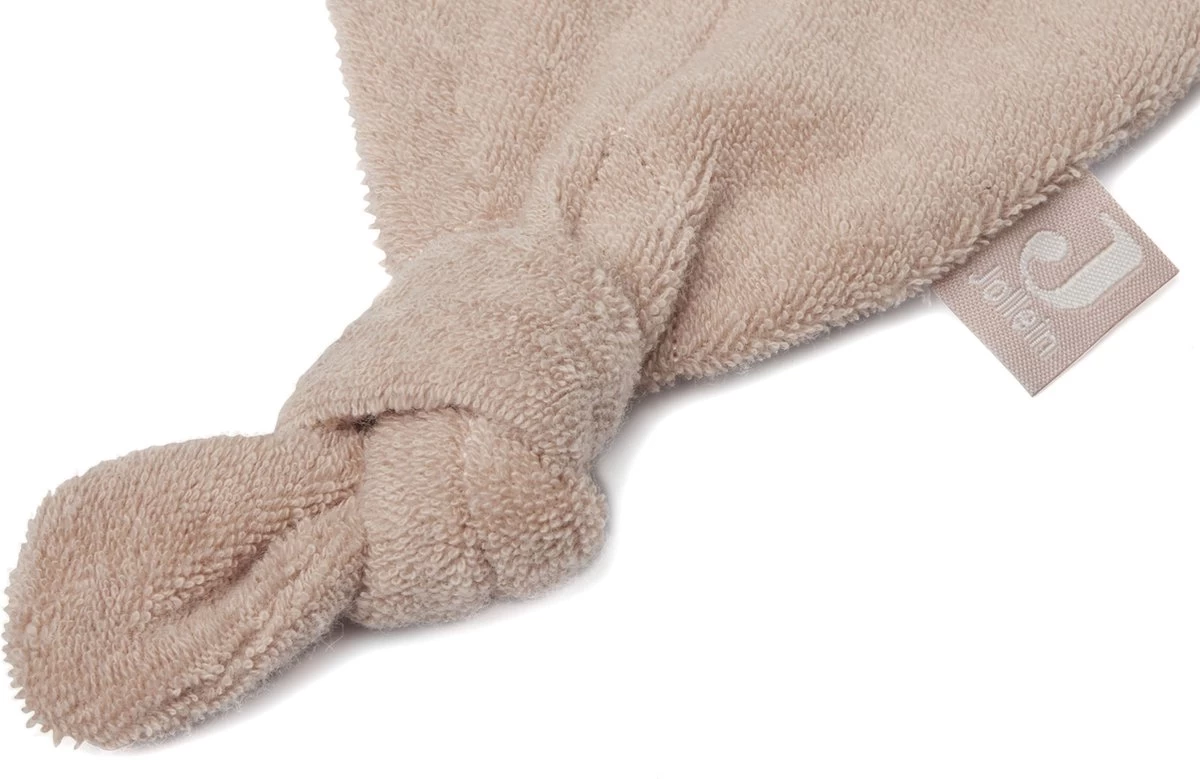 Jollein Speendoekje Badstof Leaf - Pale Pink 5 Jollein Speendoekje Badstof Leaf - Pale Pink - Afbeelding 5