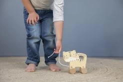 Little Dutch Houten Tijger - Trekfiguur -Babyspeelgoed Winkel 1200x799