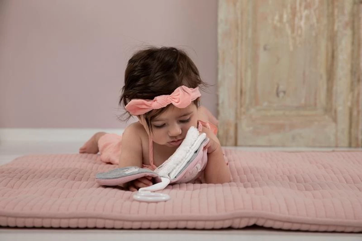 Buggyboekje Nijntje Pink Baby Rib 9 Buggyboekje Nijntje Pink Baby Rib - Afbeelding 9