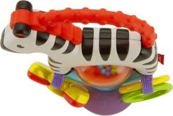 Fisher Price - Activity Zebra - Rammelaar - Speeltje En Bijtring - Grijpspeelgoed -Babyspeelgoed Winkel 1200x809 2